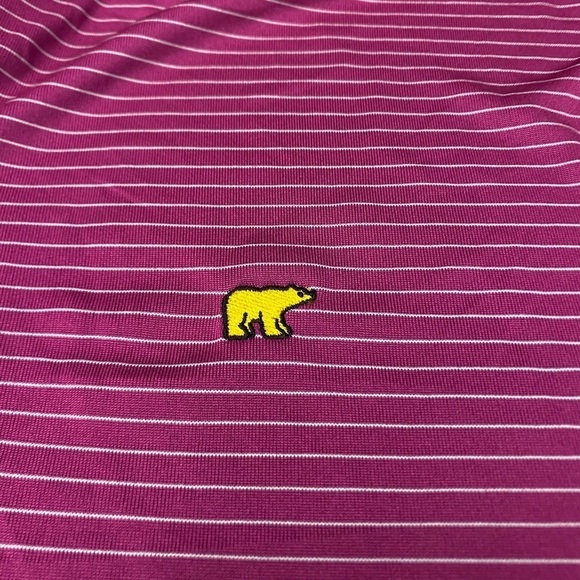 Jack Nicklaus Men’s Size L Golden Bear Polo Golf Short Sleeve Stretch - Picture 3 of 6